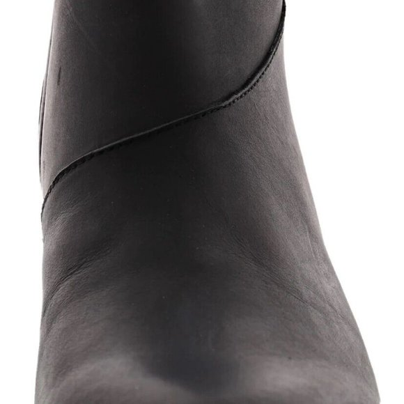 TOMS Leilani Drizzle Black Leather Sz. 6 Women's Boots - Picture 5 of 5